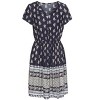 LASCANA Women's V-Neck Patterned Dress - image 4 of 4