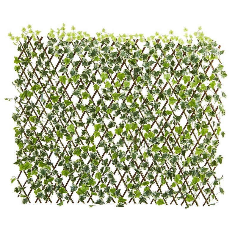 Nearly Natural 39-in English Ivy Expandable Fence UV Resistant & Waterproof, 1 of 4