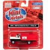1960 Ford Stake Bed Truck "Phillips 66" Black and White with Red Stakes 1/87 (HO) Scale Model Car by Classic Metal Works - 3 of 3