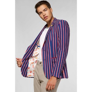 OppoSuits Deluxe Men's Blazer - 50s Vintage Kentucky Derby Style Jacket  - Size 38 - 1 of 4