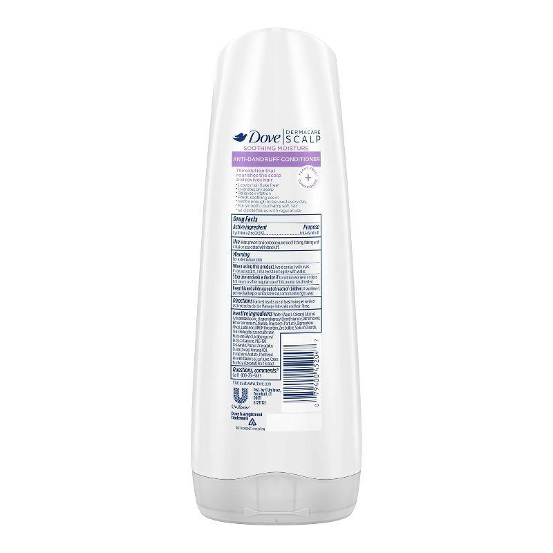 Dove Beauty Dermacare Scalp Soothing Anti-Dandruff Conditioner - 12 fl oz, 3 of 8