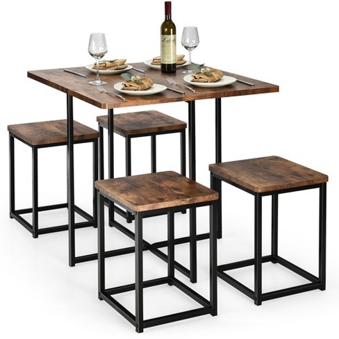 Compact dining table online 4 seater