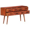 vidaXL Sideboard 43.3 in.x11.8 in.x23.2 in. Solid Wood Mango - 4 of 4