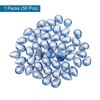 Unique Bargains Flat Back Acrylic Teardrop Rhinestone Embellishments 50 Pcs - 3 of 4