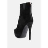 Espiree Microfiber High Heeled Ankle Women Boots - 3 of 4