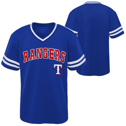 Mlb Texas Rangers Toddler Boys' Pullover Jersey - 3t : Target