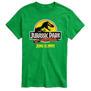Men's - Jurassic Park - 30Th Logo Short Sleeve Graphic T-Shirt - 1 of 3