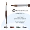 Borciani e Bonazzi UNICO Synthetic Mongoose Artist Paint Brush - Series 800 Round - Size #20 - Watercolors, Oil & Acrylic Paint - Handcrafted in - 2 of 4