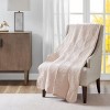 Kumasinova 60x72 Inch Oversized Quilted Throw Blanket,Soft Filled Cotton Blanket with Scalloped Edges,Cozy Throw Blankets for Bed&Couch Decor - 2 of 4