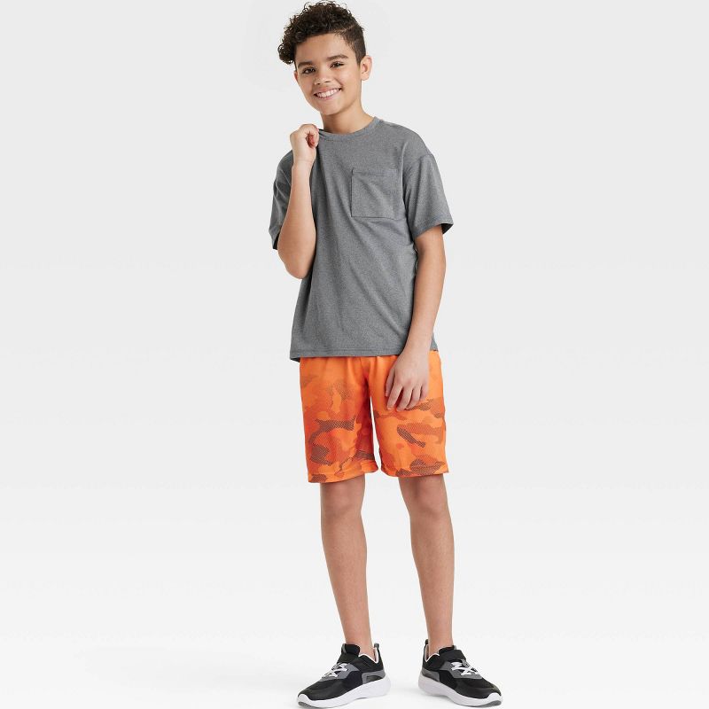 Boys' Short Sleeve Soft Stretch T-Shirt - All In Motion™, 4 of 5