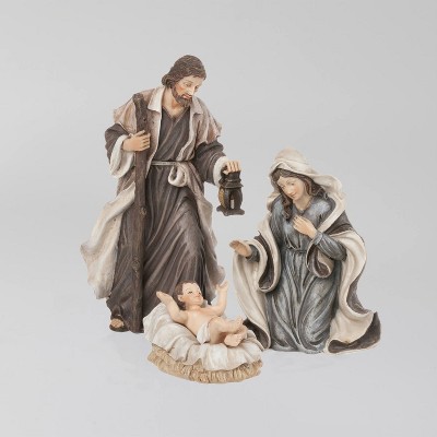 Sullivans Set of 3 Holy Family Nativity Figurines  6.25"H  4.5"H & 2"H