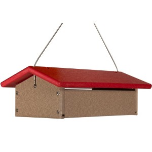 JCS Wildlife Recycled Poly Upside Down Double Suet Bird Feeder - 1 of 4