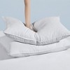 Peace Nest 2 Pack Goose Feather Pillow with Breathable Cotton Cover - 3 of 4