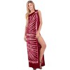 LA LEELA Women's Wrap Swimwear Cover up Sarong Wraps Vacation Beachwear Swimsuit Long Bathing Suit Skirts One Size Pink, Abstract - 2 of 4