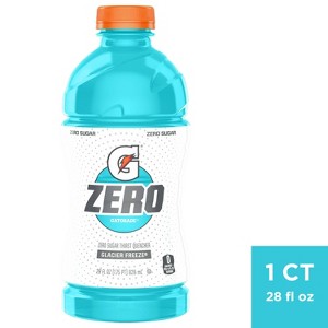 Gatorade G ZERO Glacier Freeze Sports Drink - 28 fl oz Bottle - 1 of 3