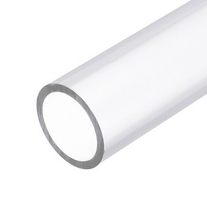 Unique Bargains High Impact Rigid Clear Pipe 1 Pc - 1 of 4