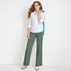 Lands' End Women's High Rise 5 Pocket Wide Leg Chino Pants - 4 of 4