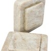 Storied Home Marble Bookends, Beige, Set of 2 - 4 of 4