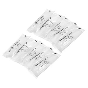 Unique Bargains Disposable Flexible Elastic Fabric Washable Headphone Covers 10 Pairs - 1 of 4