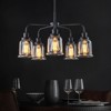 Rennnsan Ferlin 29" W 5 - Light Dome Mid-Century Modern Dimmable Chandelier - 2 of 4
