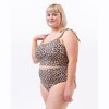 Cheetah Shoulder-Tie Crop Top - 4 of 4