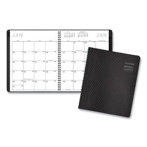 Contemporary Monthly Planner, Premium Paper, 11 x 9, Graphite Cover, 12-Month (Jan to Dec): 2025 - 1 of 3
