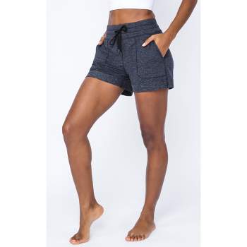 Yogalicious Womens Lightstreme Hybrid Backflip Short With Pockets - Lily  Pad - Large : Target