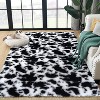 Area Rug Modern Plush Shaggy Rug Indoor Soft Fluffy Carpet Non Slip Non-Shedding Accent Carpet Fuzzy Shag Rug - 2 of 4
