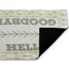 Stupell Industries Hello & Goodbye with Arrow Printed Outdoor Door Mat, design by Arrolynn Weiderhold, 18"x30" - 2 of 4