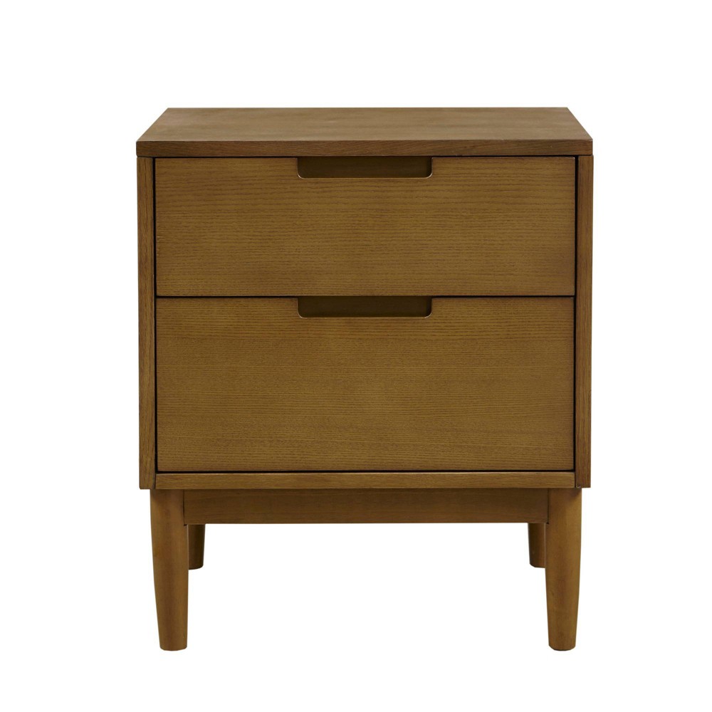 Photos - Storage Сabinet Mallory Nightstand Brown - Ink+Ivy