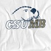 Men's California State University Monterey Bay Official Distressed Primary T-Shirt - 2 of 4