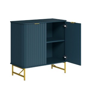 CLIHOME 31.5 in H MDF Indoor Furniture Freestanding Decorative Storage Cabinet - 1 of 4