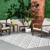 Nuloom Tiffany Contemporary Diamond Indoor/Outdoor Patio Area Rug - 2 of 4
