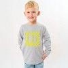 The Juniper Shop SmileyWorld Checkered Lightning Distressed Youth Long Sleeve Tee - 2 of 4