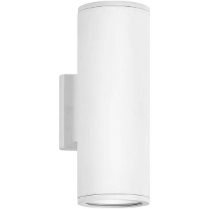 Hinkley Silo 12" High Satin White LED Outdoor Wall Light - 1 of 1