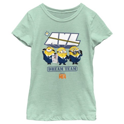 Girl's Despicable Me 4 AVL Dream Team T-Shirt - image 1 of 4