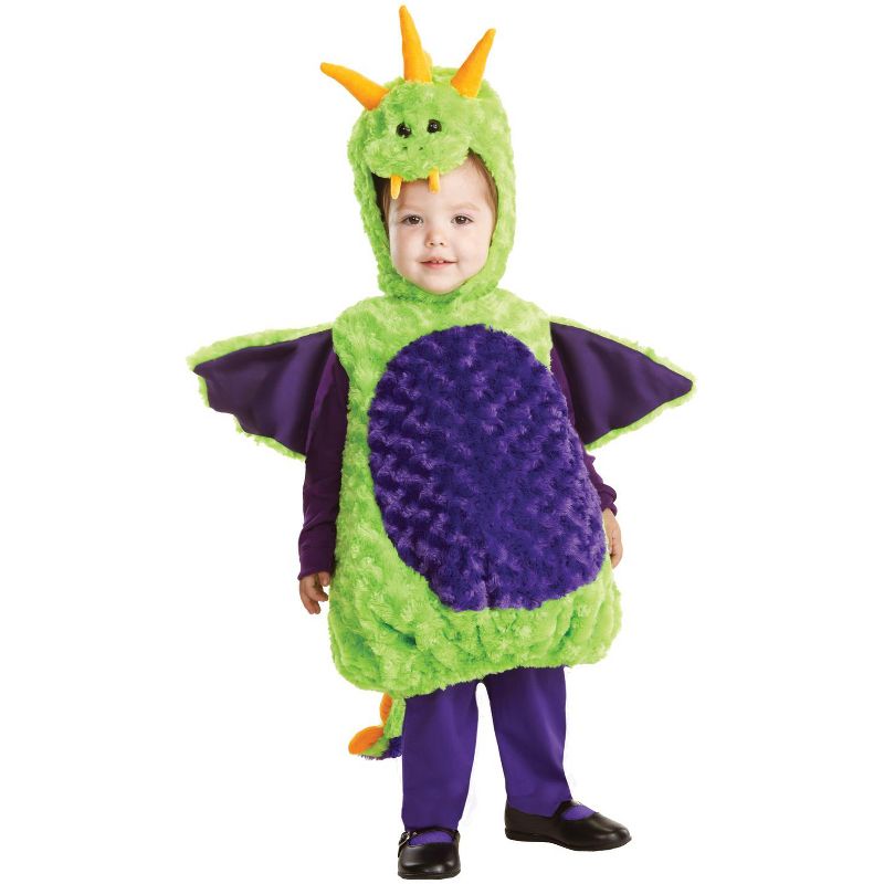 Underwraps Costumes Dragon Toddler Costume, Medium, 1 of 3