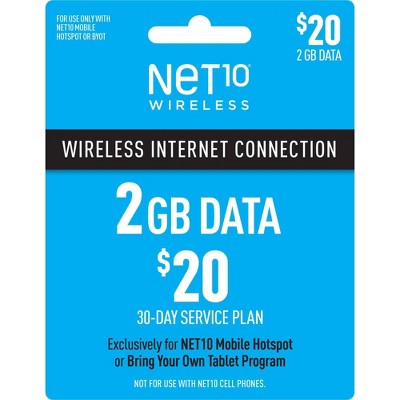 Net10 Mobile Hotspot Data Prepaid Card (Email Delivery)