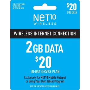 Net10 Mobile Hotspot Data Prepaid Card (Email Delivery) - 1 of 4