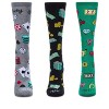 Memoi You Bet You 3 Pack Gift Set Crew Socks Multi One Size - 2 of 3