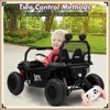 Garvee 24V 2-Seater Ride-On UTV for Kids, 400W Electric Car with Remote, LED Lights, Music, Metal Frame, Four-Wheel Suspension - 3 of 4