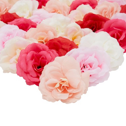 Juvale 60 Pack Small Artificial Peony Flower Heads, Faux Flowers For Diy  Crafts, Decorations, 6 Colors, 1.6 In : Target
