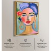 Art Remedy Jacinta s Hair with Flowers Beach Life Inspired Wall Art Framed - 4 of 4