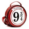 Harry Potter Bag, Round, Harry Potter Platform 9 3/4 Sign Replica, Red, Vegan Leather - 2 of 4