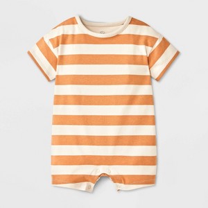 Baby Boys' Short Sleeve Romper - Cat & Jack™ - 1 of 4