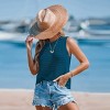 Women's Breezy Open Knit Tank Cover-Up for Beach Days - Cupshe - 4 of 4