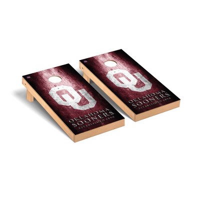 NCAA Oklahoma Sooners Premium Cornhole Board Museum Version