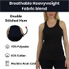Galaxy By Harvic Women's Loose Fit Ribbed Tank Top - 4 of 4