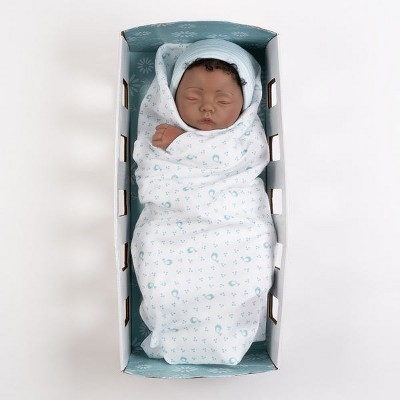Angel's Embrace Realistic 18-inch Baby Doll with Blue Accessories