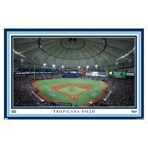 Trends International MLB Tampa Bay Rays - Tropicana Field 22 Framed Wall Poster Prints - 1 of 4